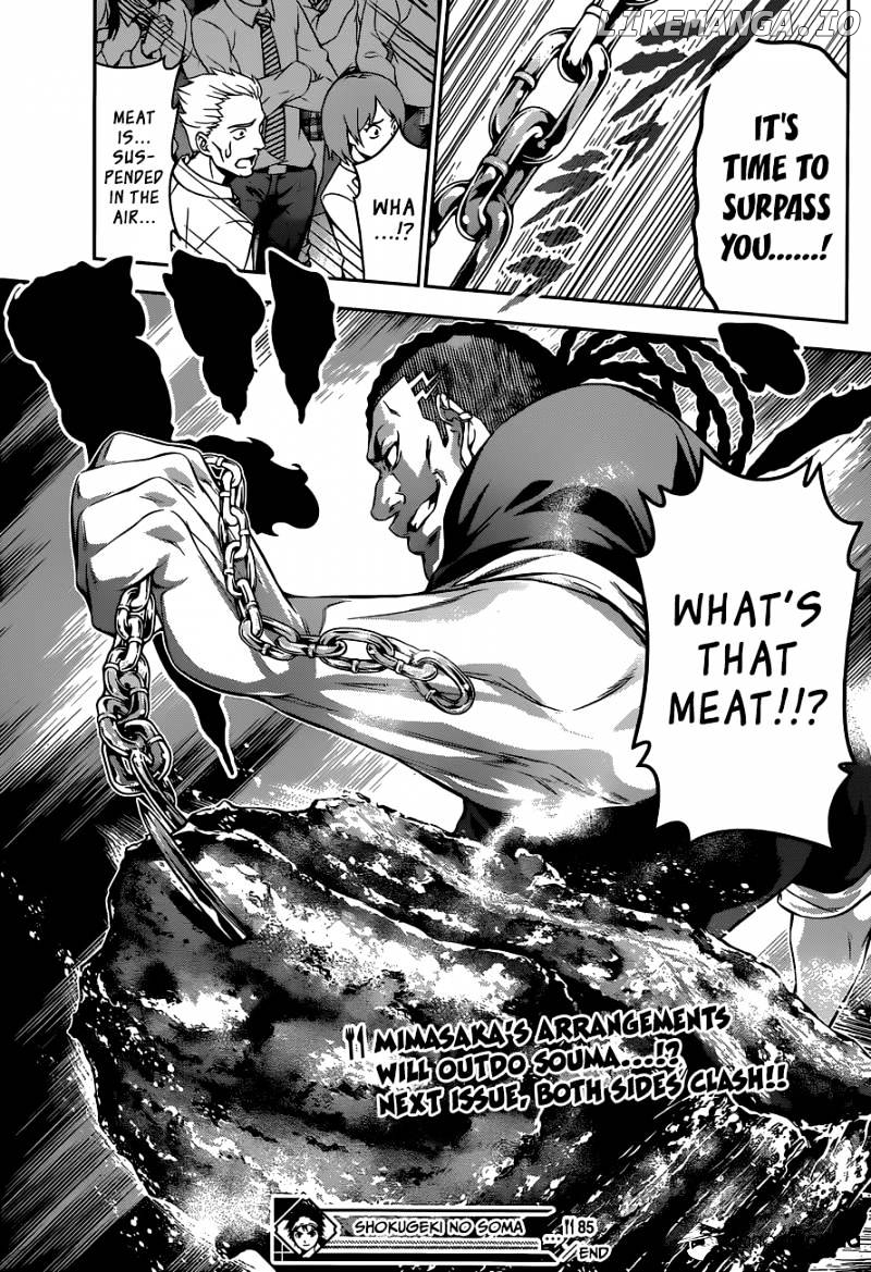 Shokugeki no Soma chapter 85 - page 19