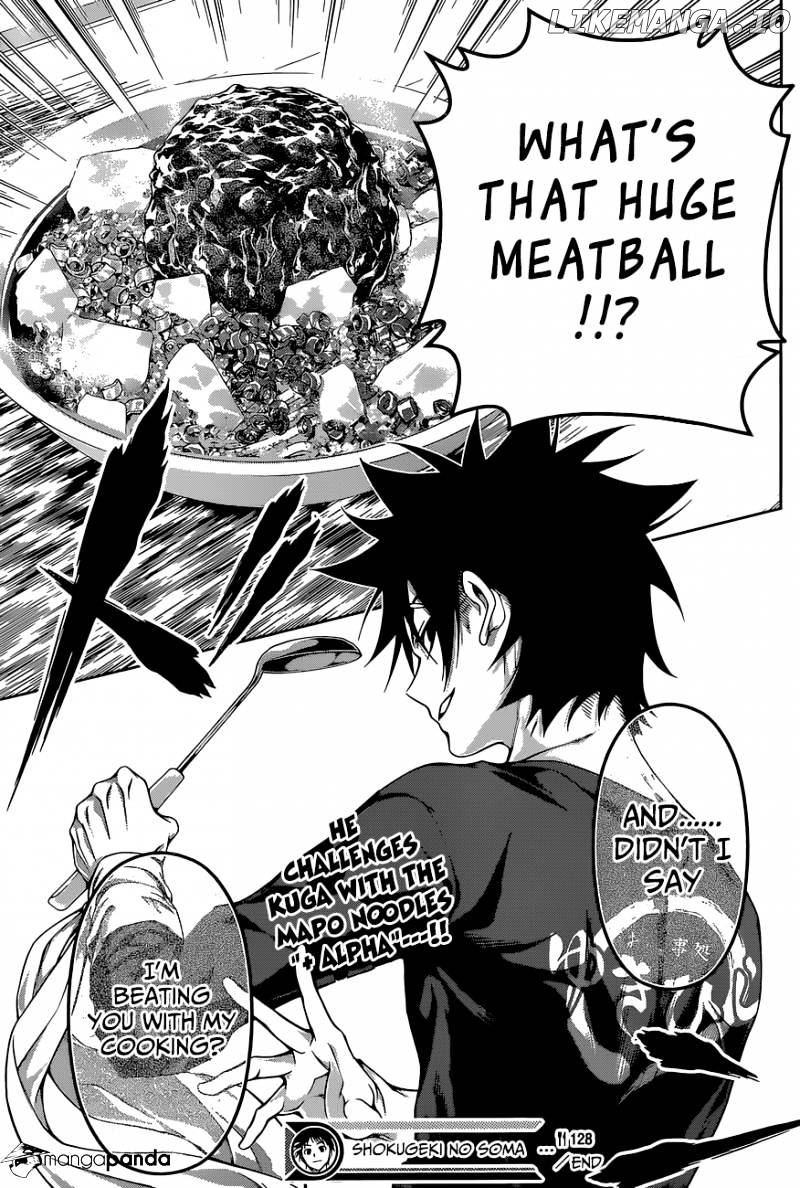 Shokugeki no Soma chapter 128 - page 19