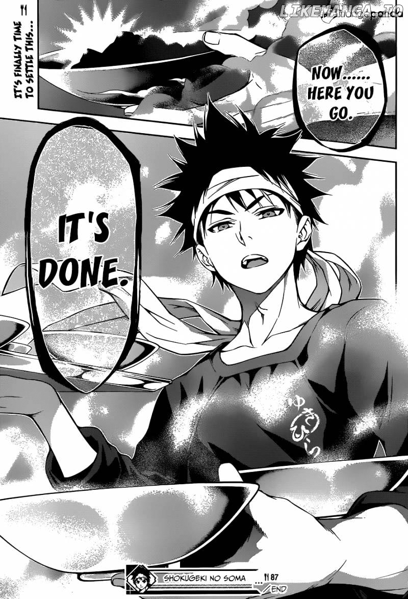 Shokugeki no Soma chapter 87 - page 19