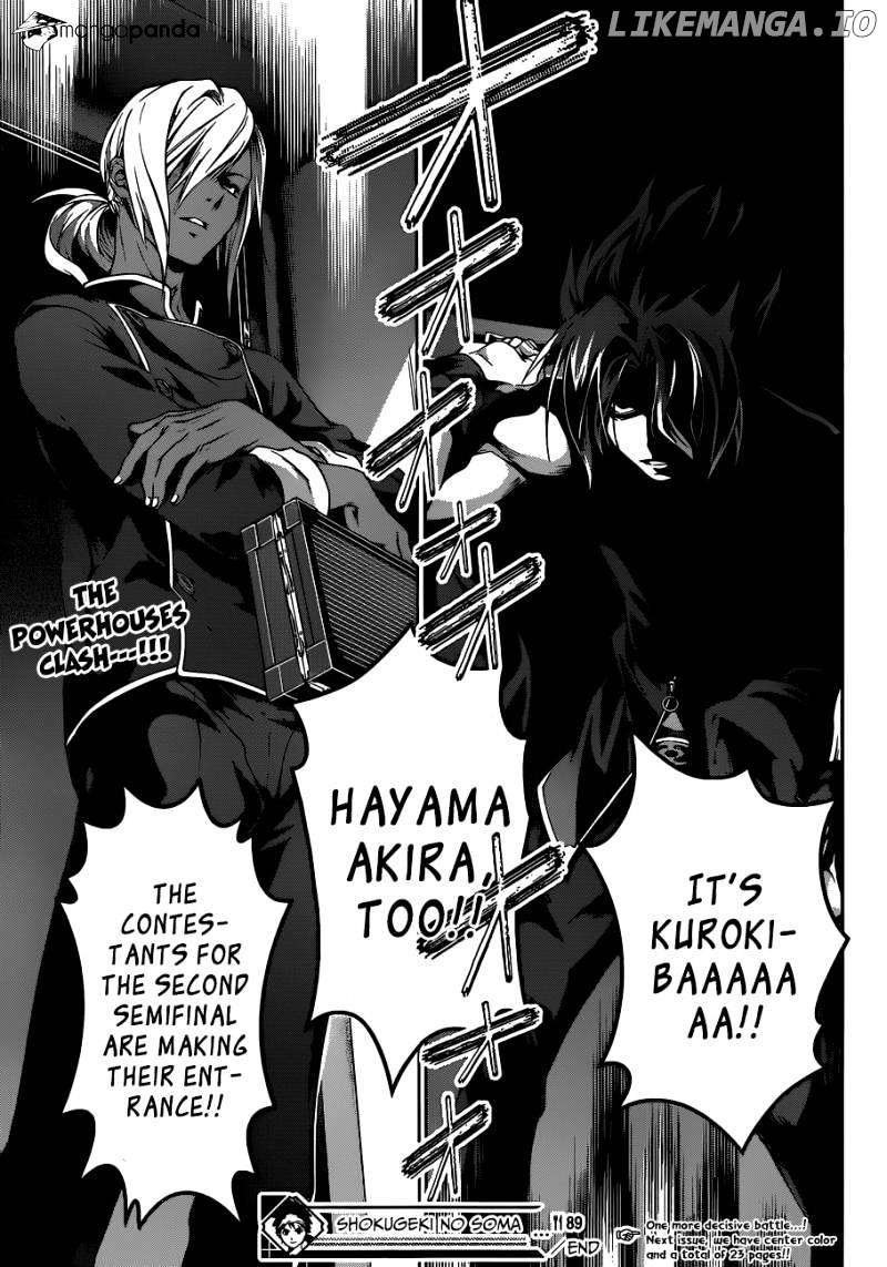 Shokugeki no Soma chapter 89 - page 19