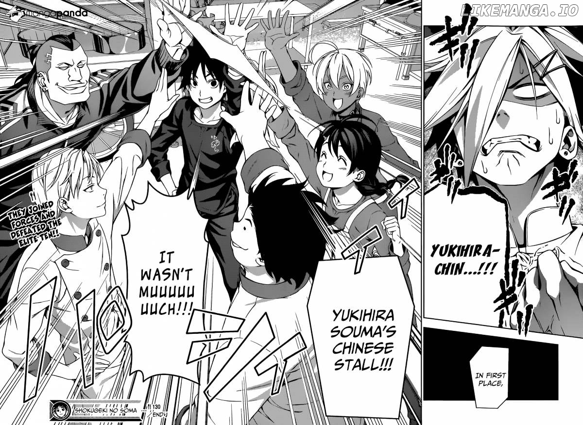 Shokugeki no Soma chapter 130 - page 18