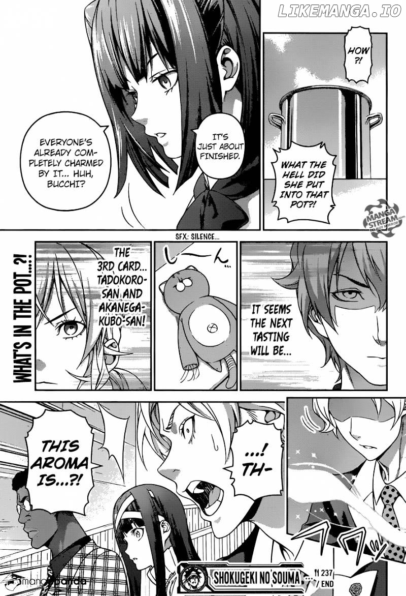 Shokugeki no Soma chapter 237 - page 19