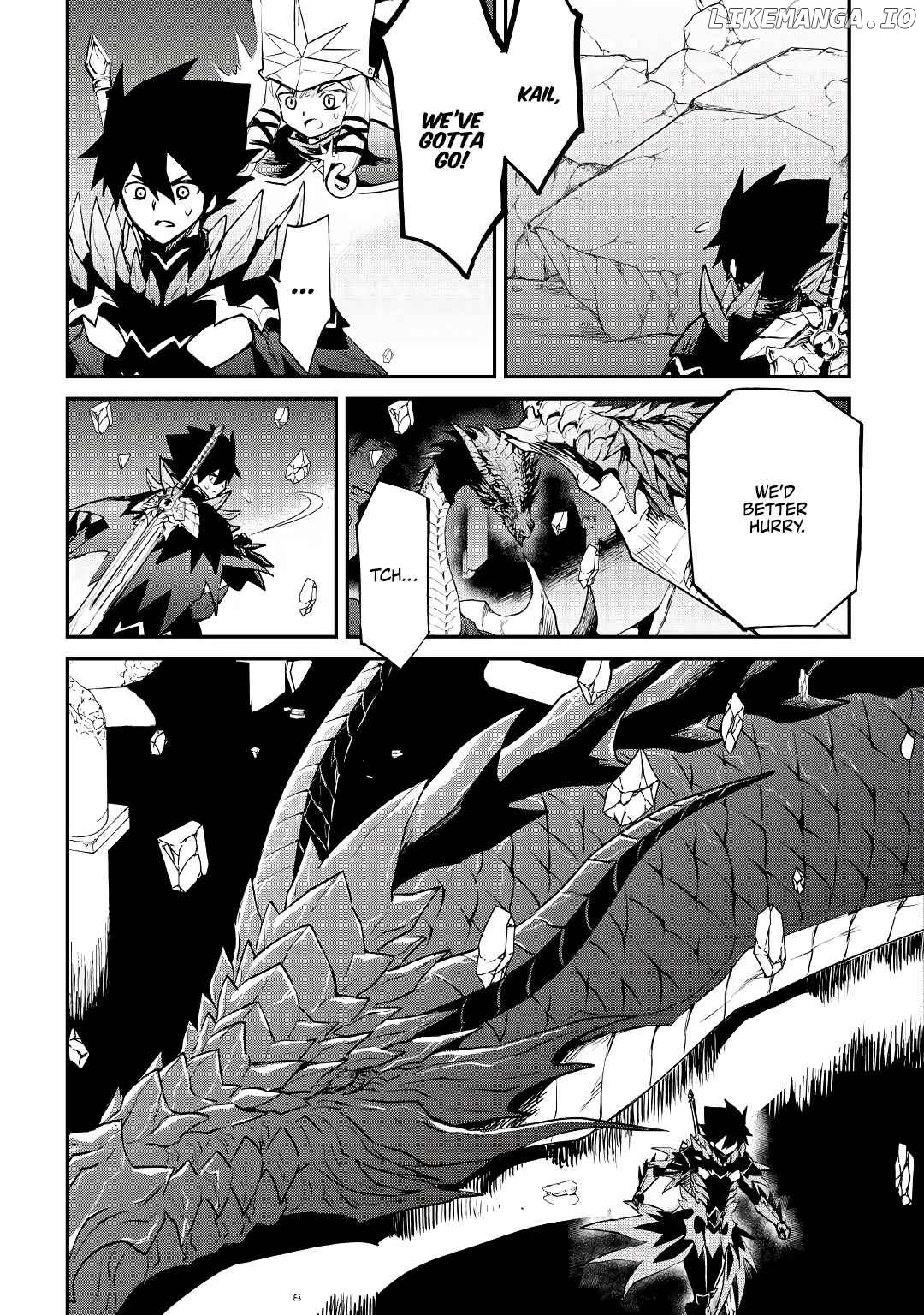 Tsuyokute New Saga chapter 98 - page 6