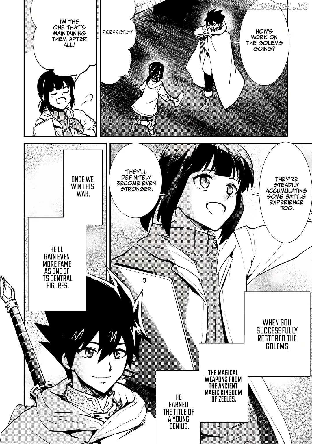Tsuyokute New Saga chapter 102 - page 3