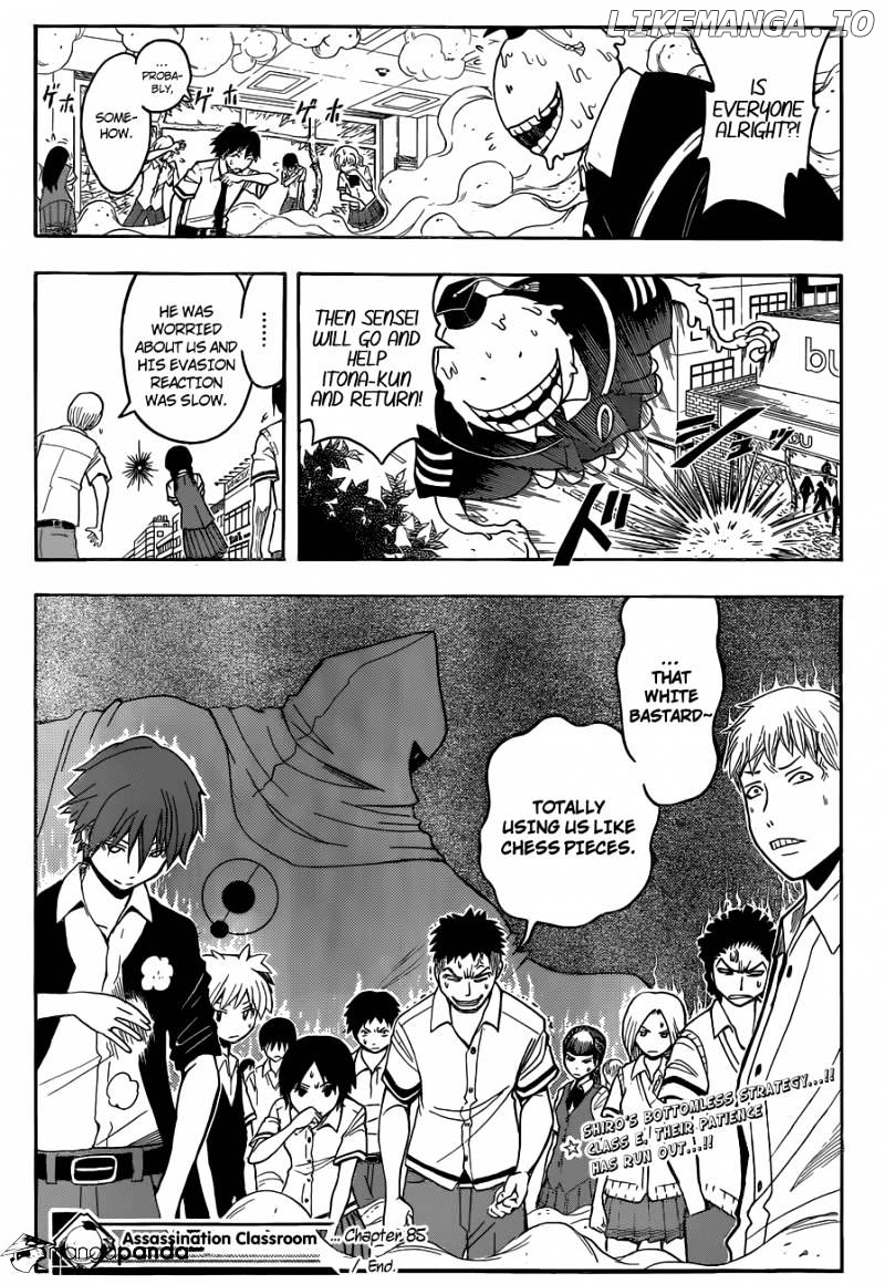 Ansatsu Kyoushitsu chapter 85 - page 20