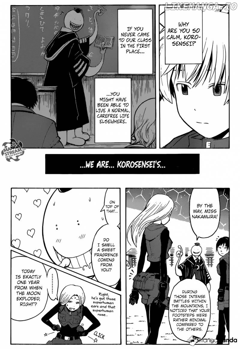 Ansatsu Kyoushitsu chapter 170 - page 12