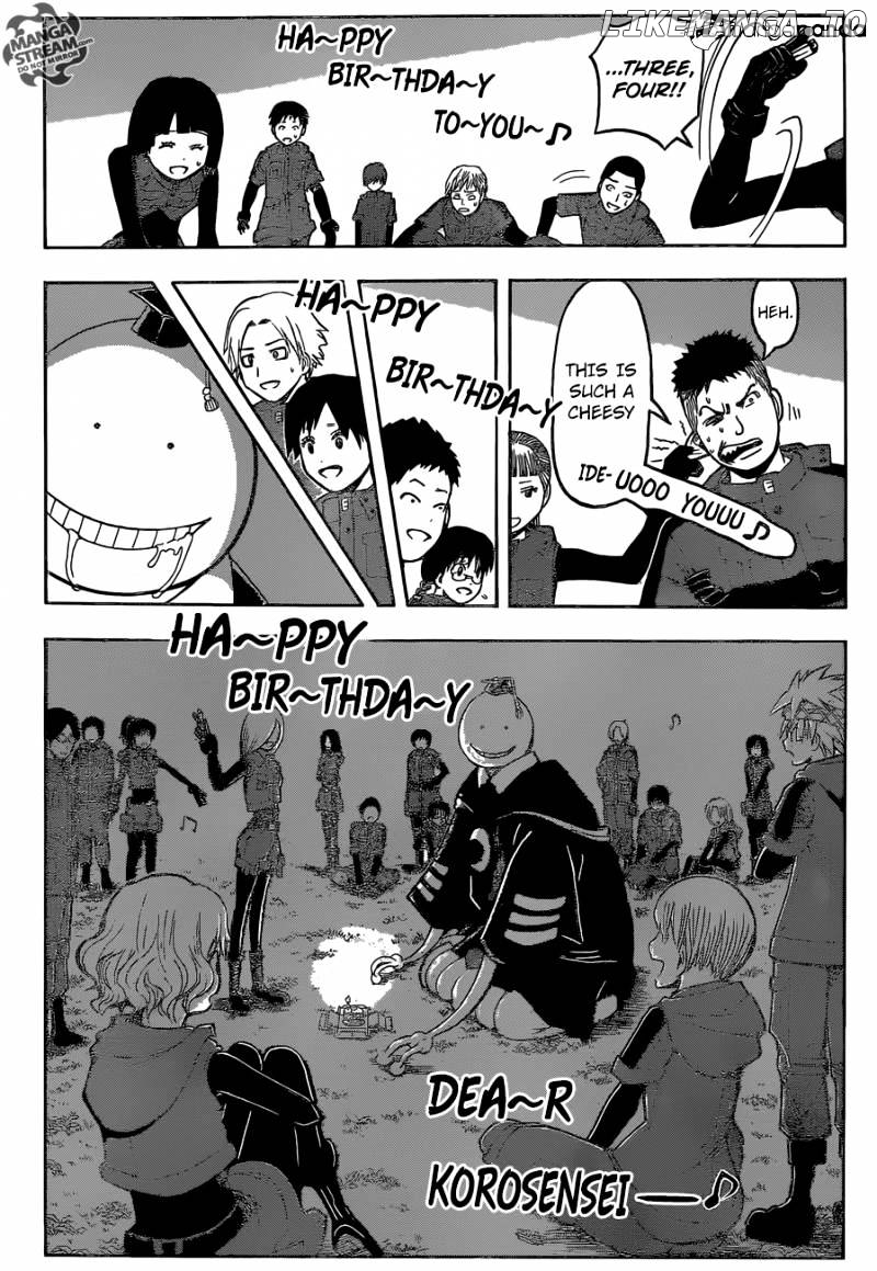 Ansatsu Kyoushitsu chapter 170 - page 14