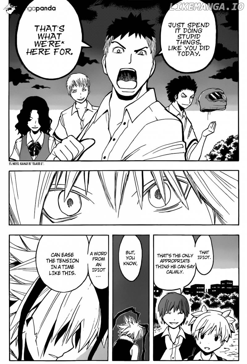 Ansatsu Kyoushitsu chapter 87 - page 17