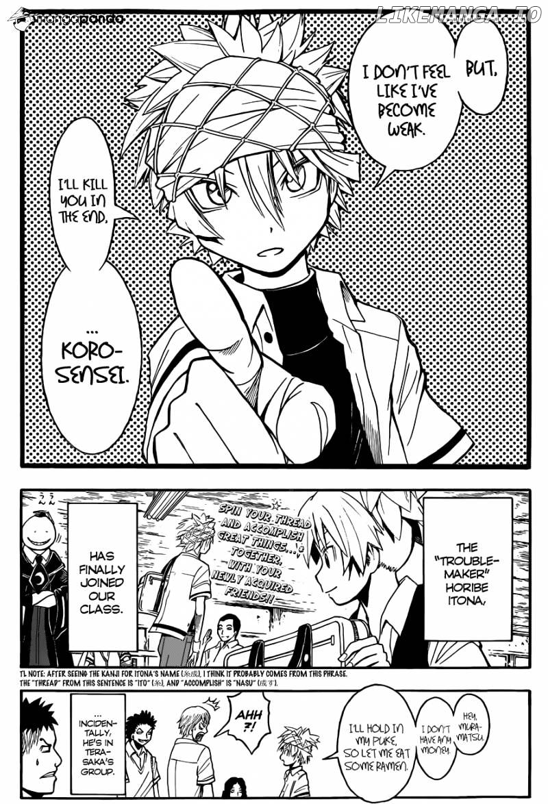 Ansatsu Kyoushitsu chapter 87 - page 21