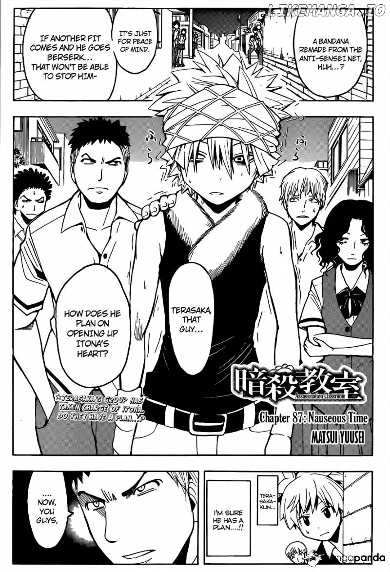 Ansatsu Kyoushitsu chapter 87 - page 5