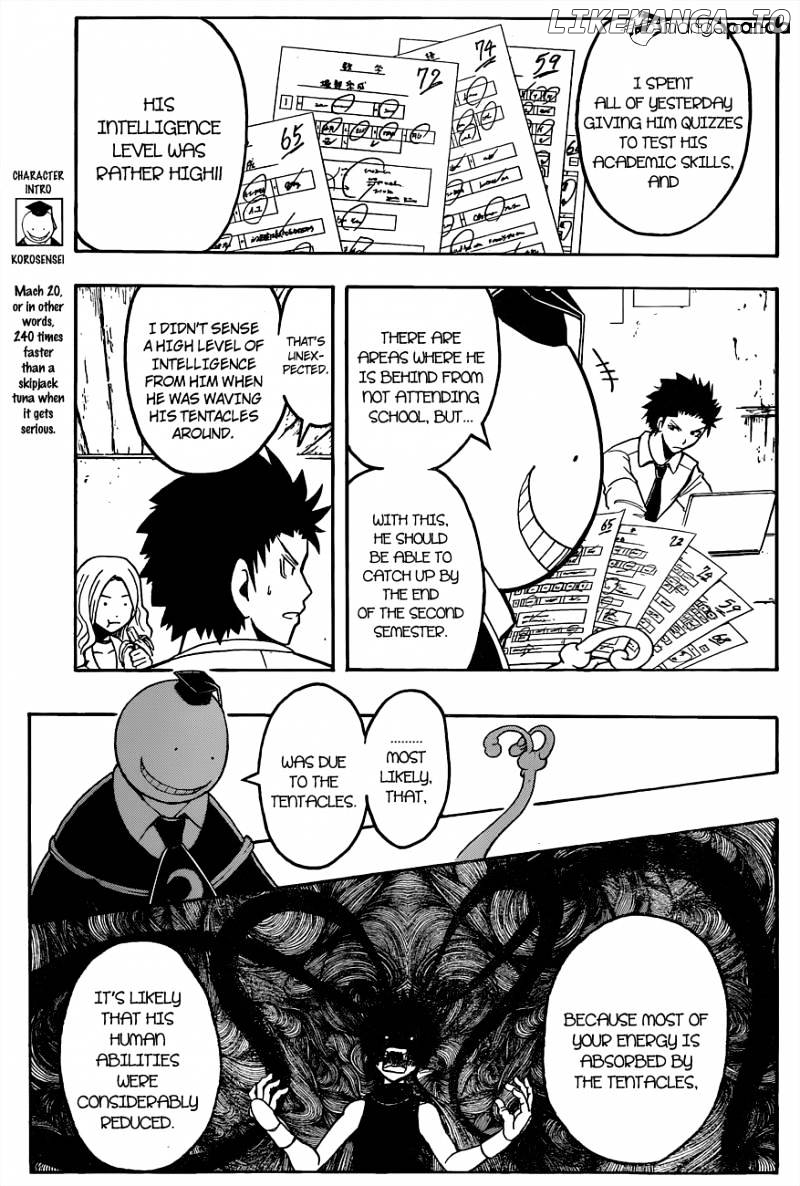 Ansatsu Kyoushitsu chapter 88 - page 4