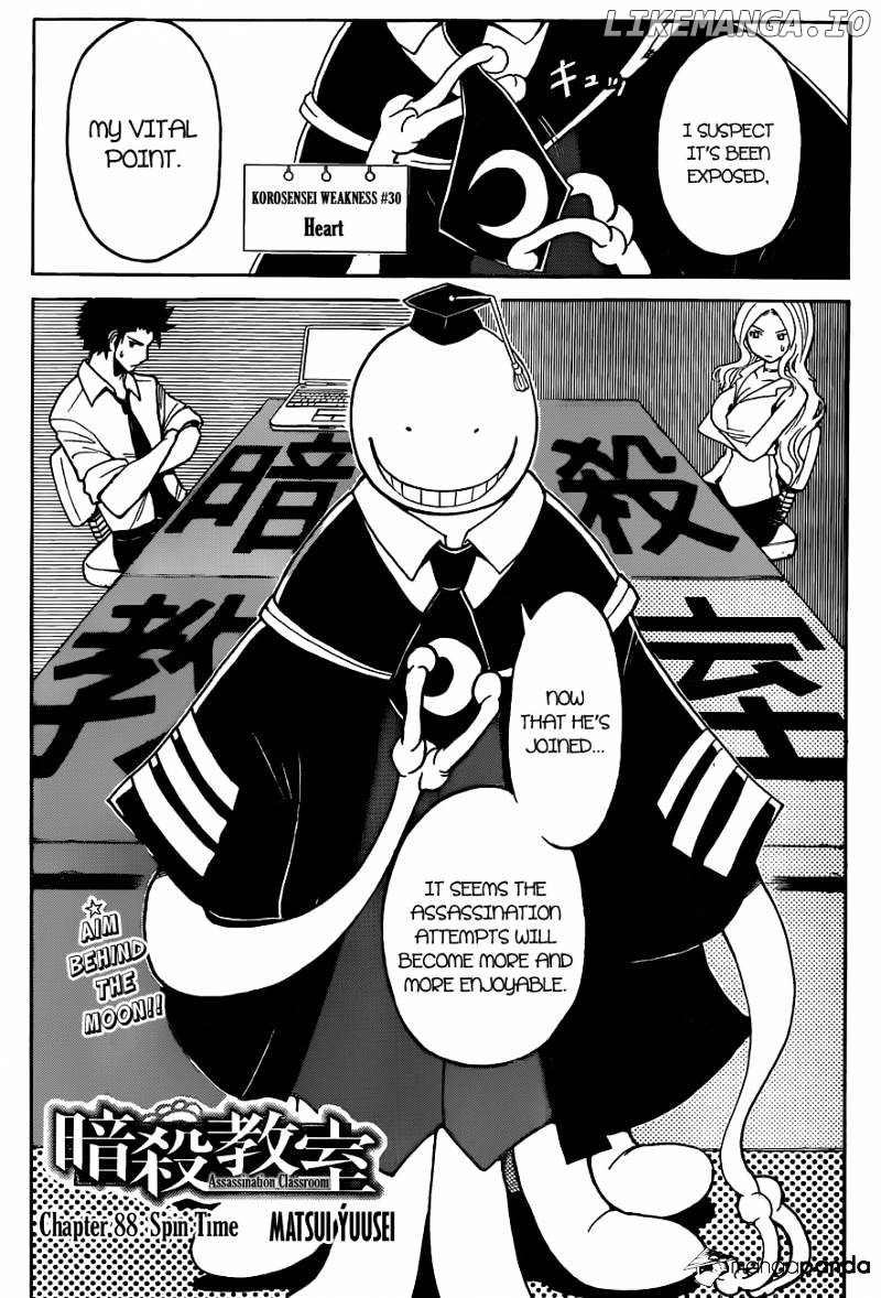 Ansatsu Kyoushitsu chapter 88 - page 8