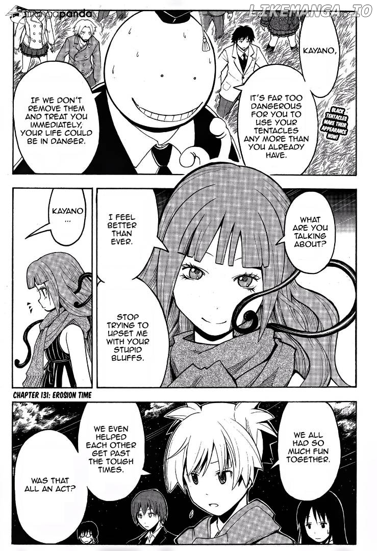 Ansatsu Kyoushitsu chapter 131 - page 6