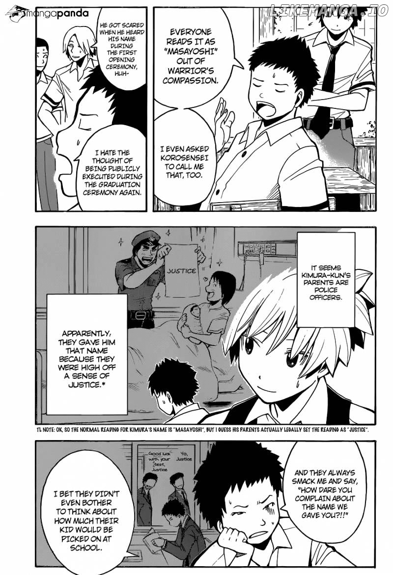 Ansatsu Kyoushitsu chapter 89 - page 4