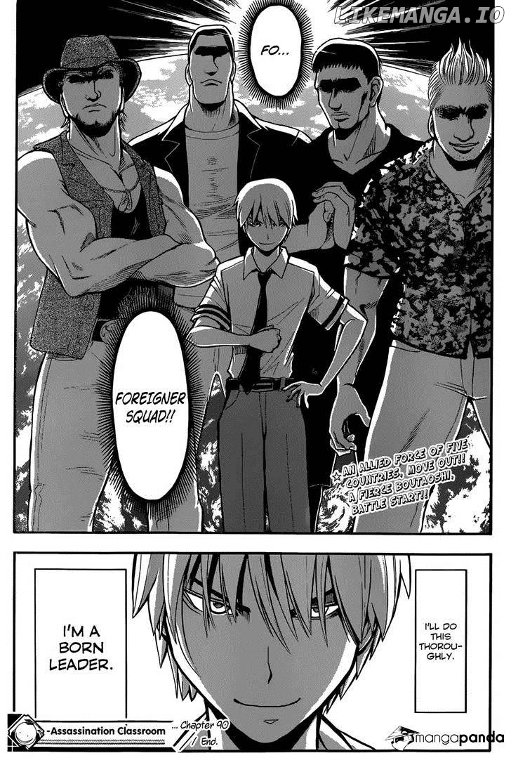 Ansatsu Kyoushitsu chapter 90 - page 20