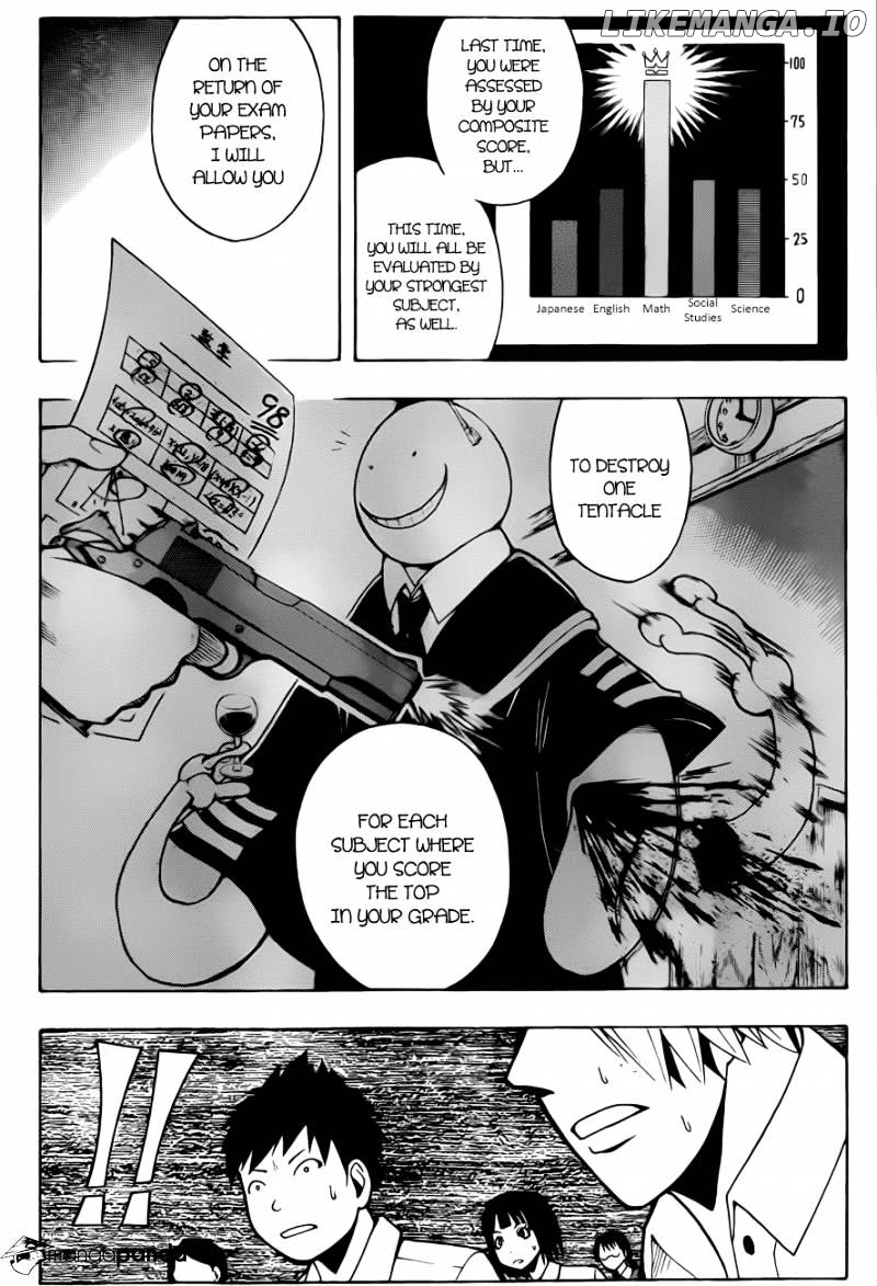 Ansatsu Kyoushitsu chapter 50 - page 10