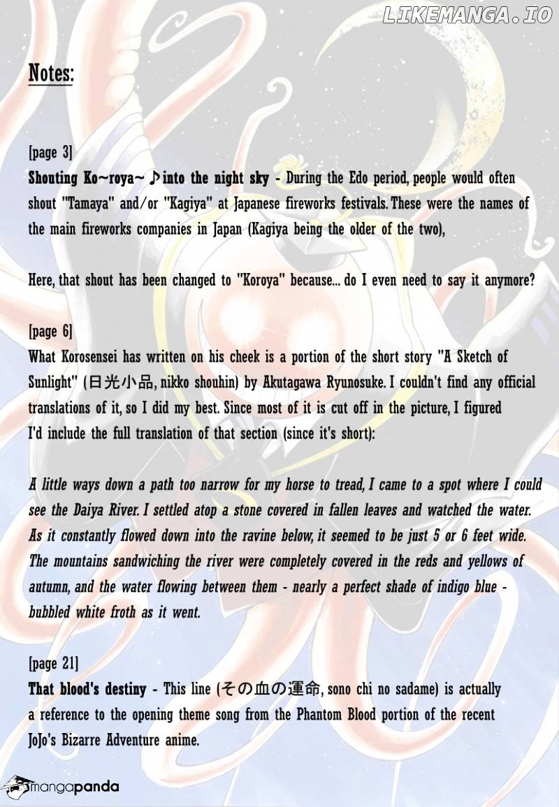 Ansatsu Kyoushitsu chapter 50 - page 22