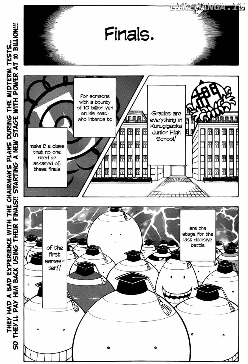 Ansatsu Kyoushitsu chapter 50 - page 5
