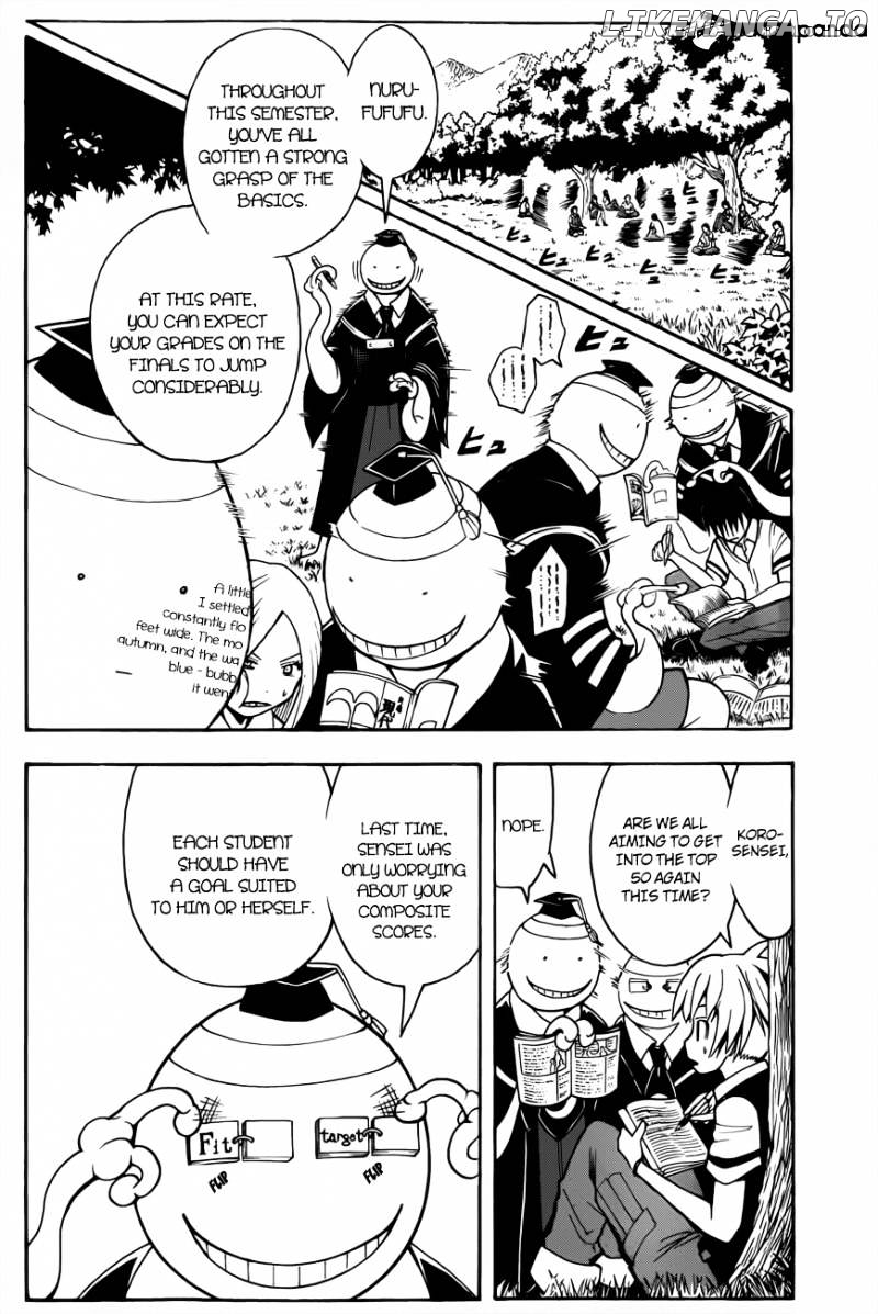 Ansatsu Kyoushitsu chapter 50 - page 6