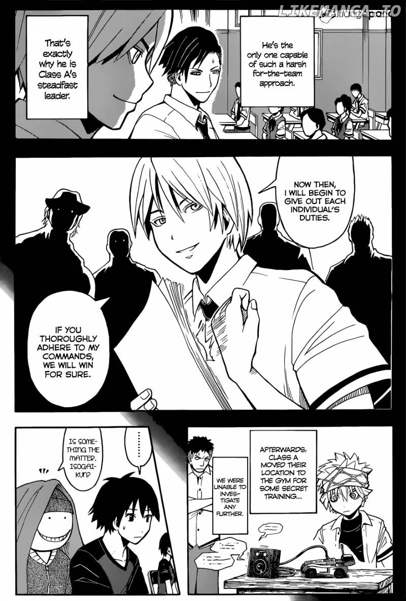Ansatsu Kyoushitsu chapter 91 - page 14