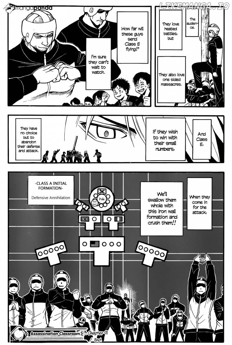 Ansatsu Kyoushitsu chapter 91 - page 19