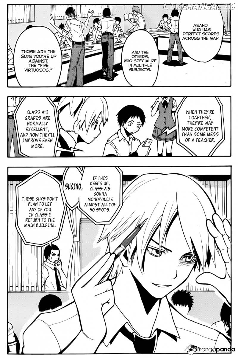 Ansatsu Kyoushitsu chapter 51 - page 4
