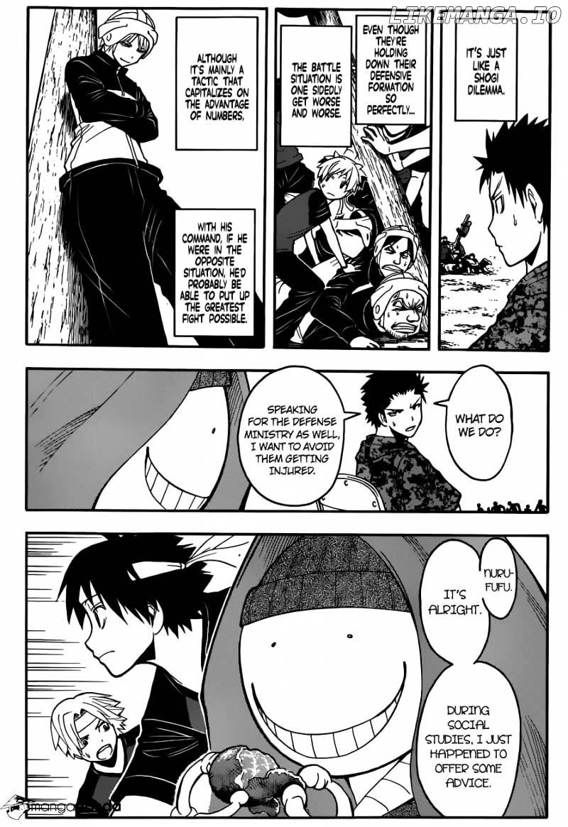 Ansatsu Kyoushitsu chapter 92 - page 15