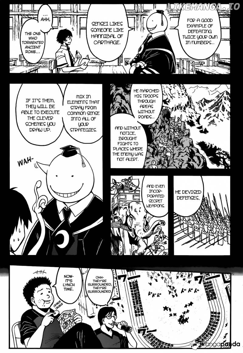 Ansatsu Kyoushitsu chapter 92 - page 16