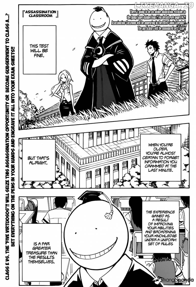 Ansatsu Kyoushitsu chapter 53 - page 2