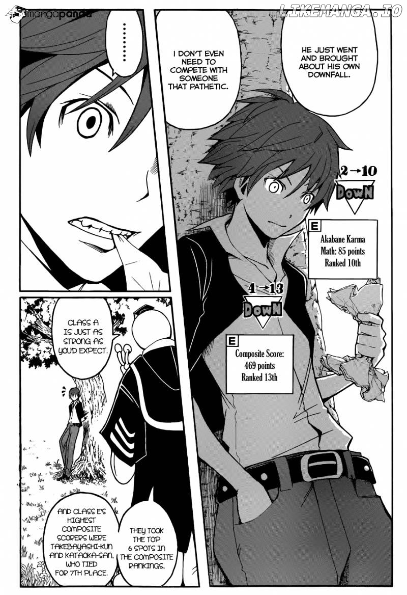 Ansatsu Kyoushitsu chapter 54 - page 11