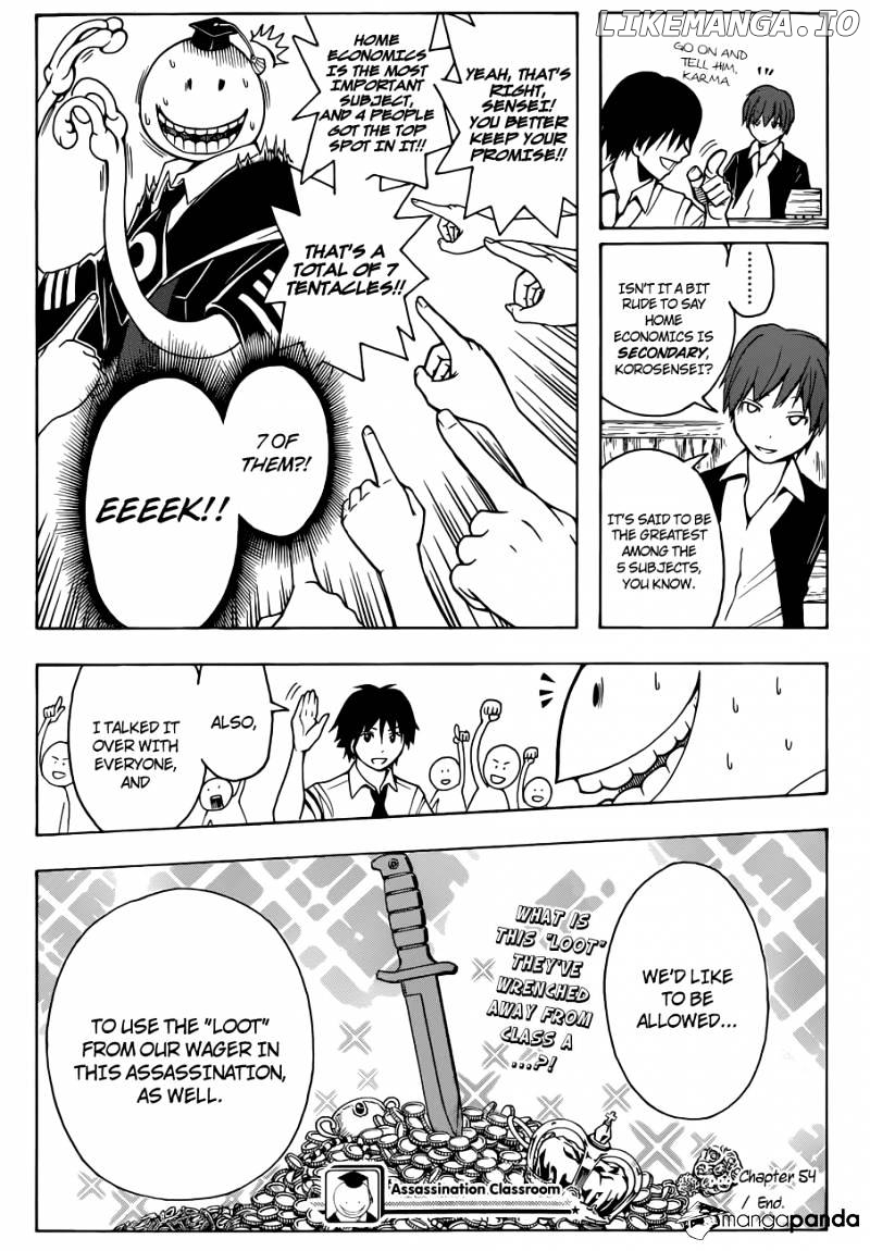 Ansatsu Kyoushitsu chapter 54 - page 20