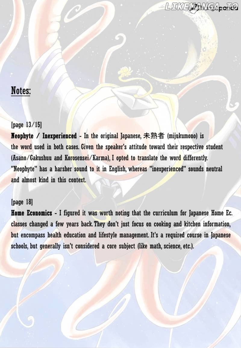 Ansatsu Kyoushitsu chapter 54 - page 21