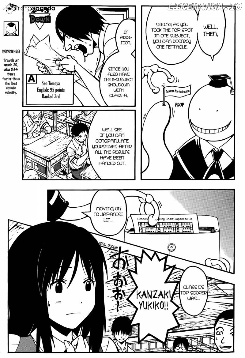 Ansatsu Kyoushitsu chapter 54 - page 4