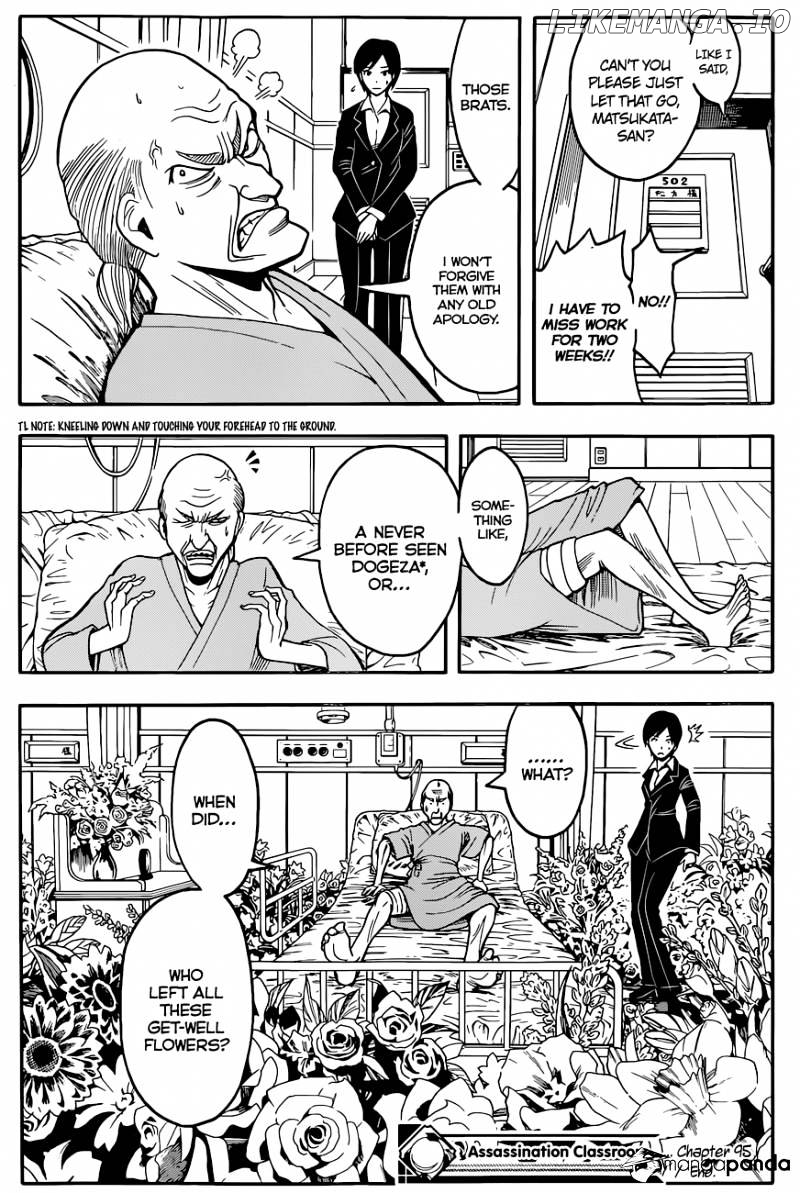 Ansatsu Kyoushitsu chapter 95 - page 19
