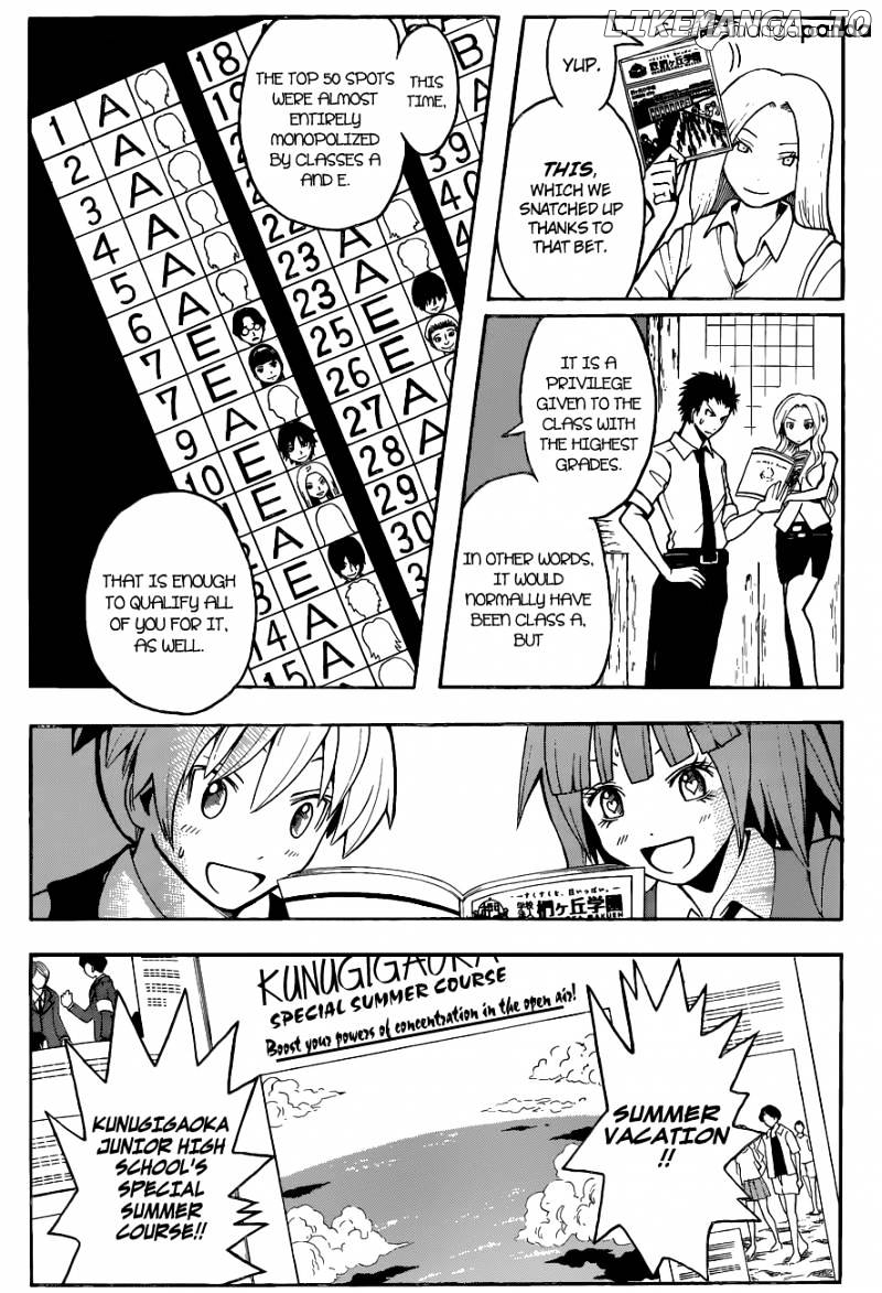 Ansatsu Kyoushitsu chapter 55 - page 14
