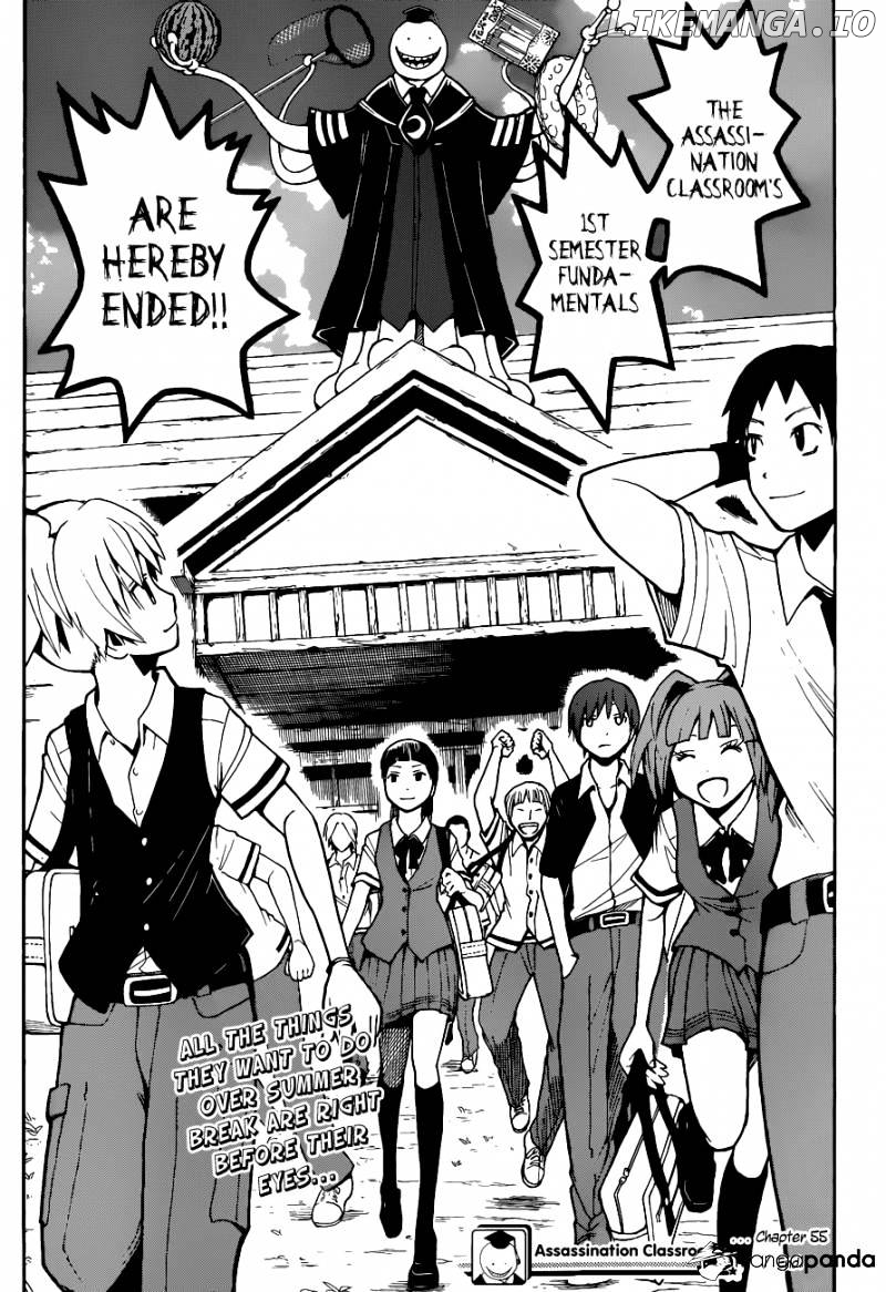 Ansatsu Kyoushitsu chapter 55 - page 20