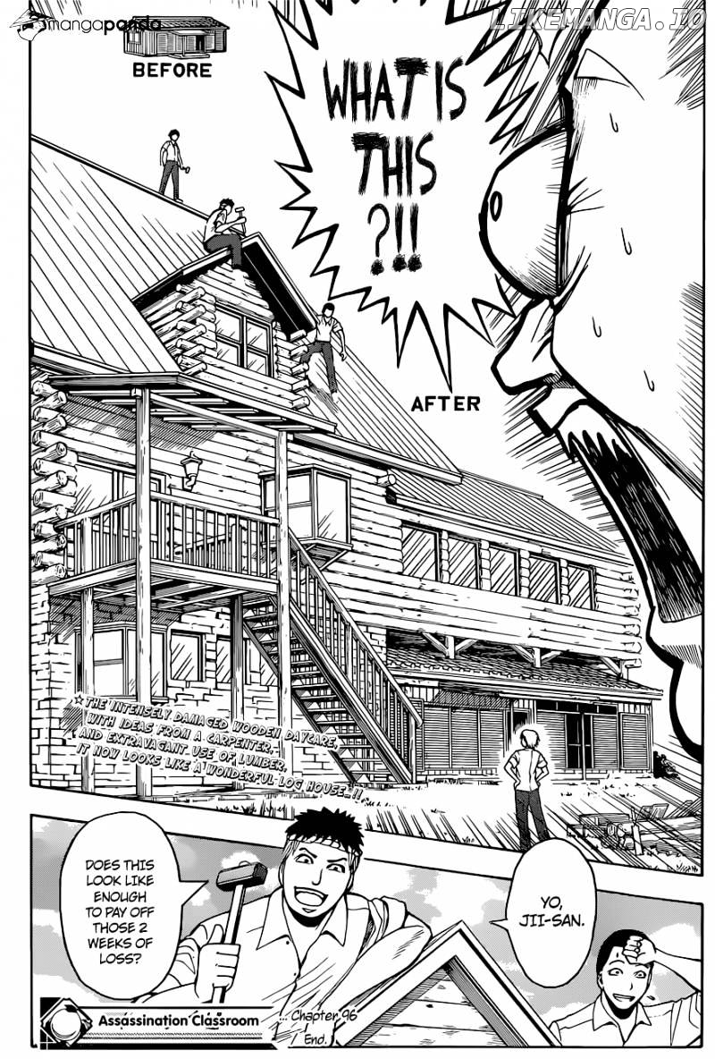 Ansatsu Kyoushitsu chapter 96 - page 20