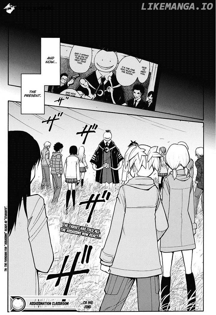 Ansatsu Kyoushitsu chapter 140 - page 19
