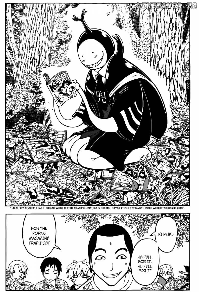Ansatsu Kyoushitsu chapter 56 - page 10