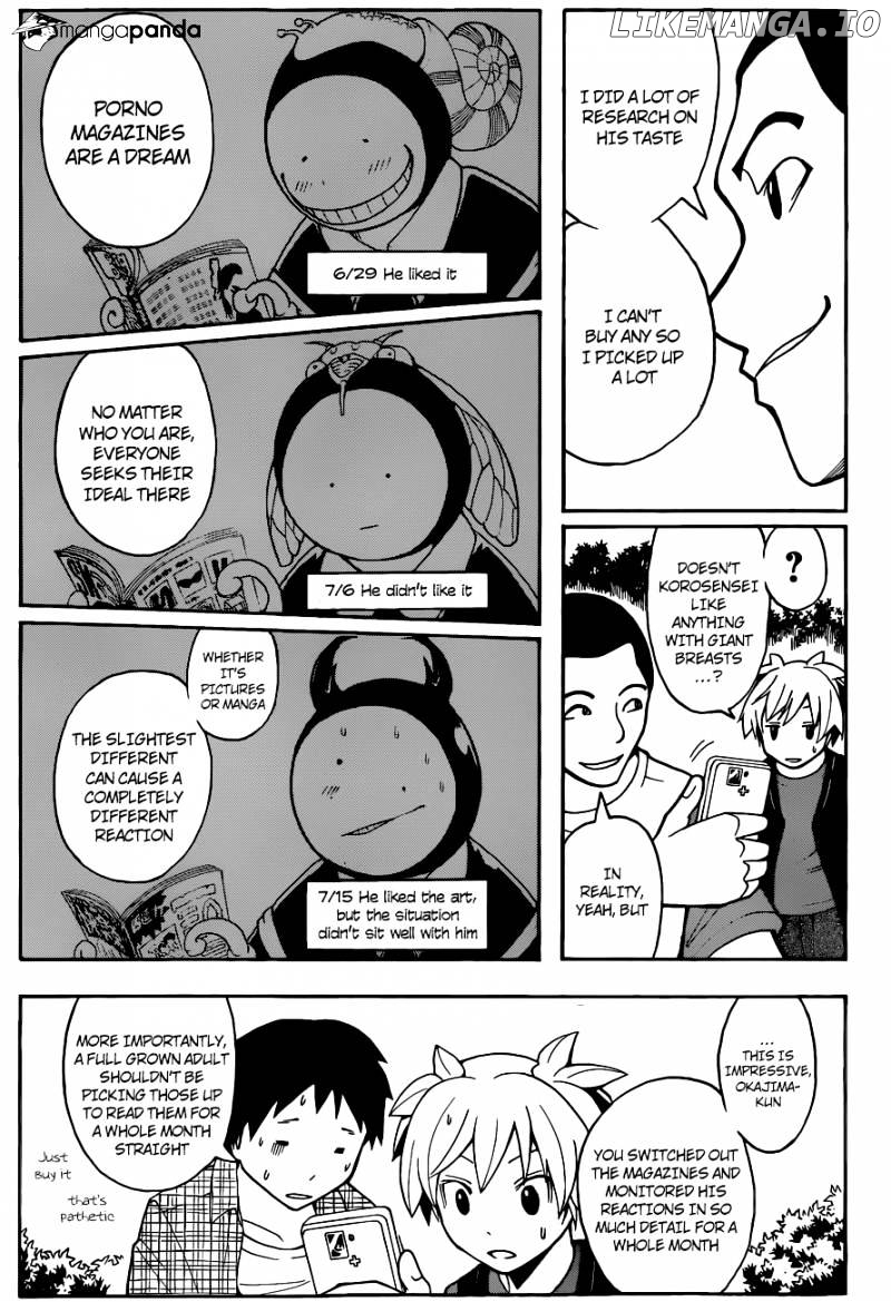 Ansatsu Kyoushitsu chapter 56 - page 12