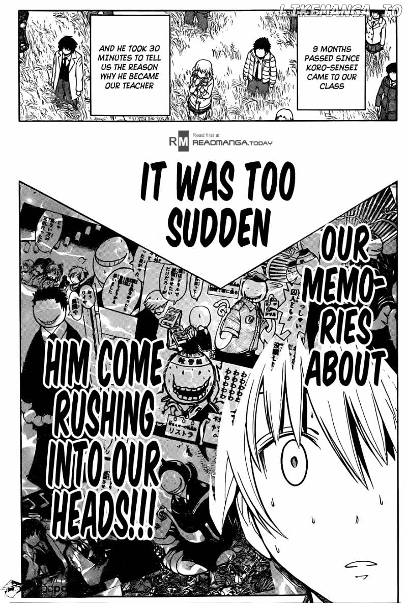 Ansatsu Kyoushitsu chapter 141 - page 11