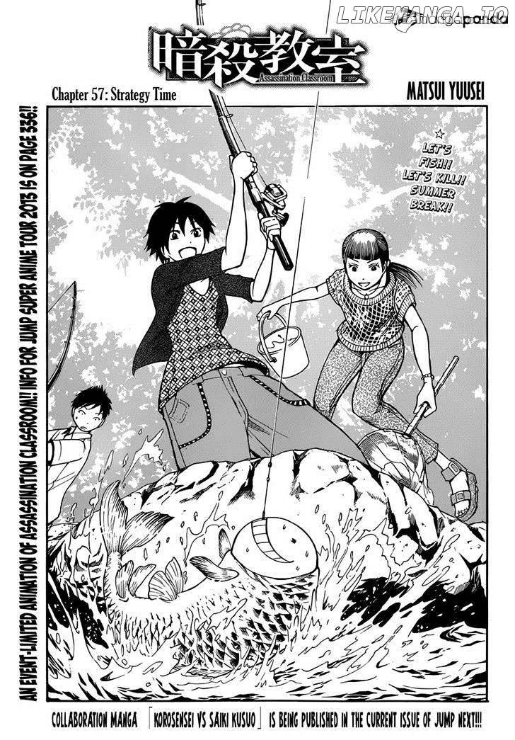 Ansatsu Kyoushitsu chapter 57 - page 1