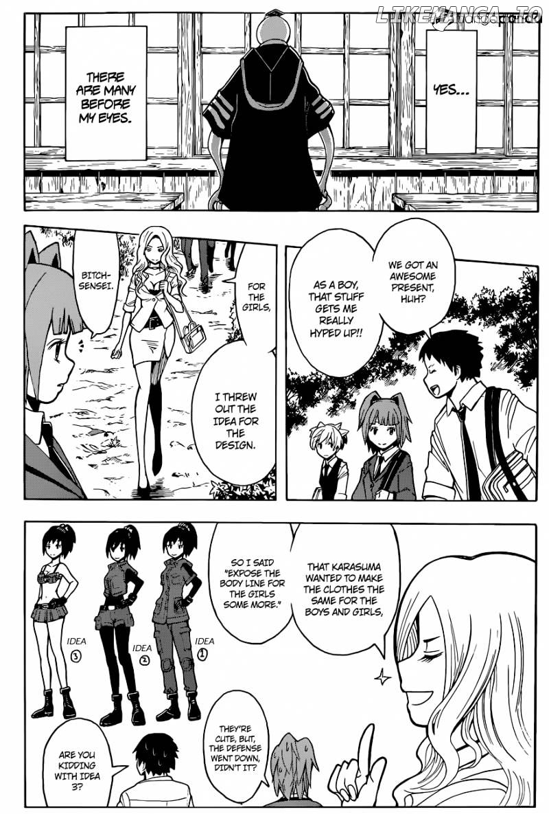 Ansatsu Kyoushitsu chapter 98 - page 12
