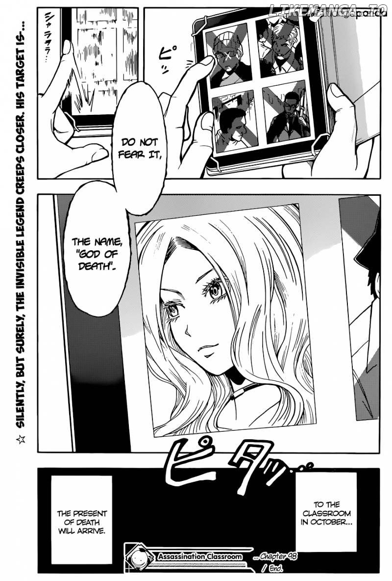 Ansatsu Kyoushitsu chapter 98 - page 20