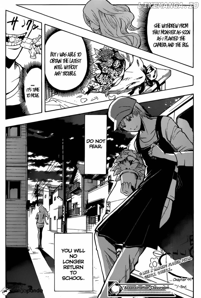 Ansatsu Kyoushitsu chapter 99 - page 22