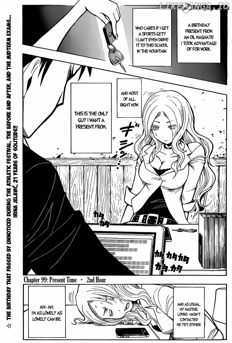 Ansatsu Kyoushitsu chapter 99 - page 4