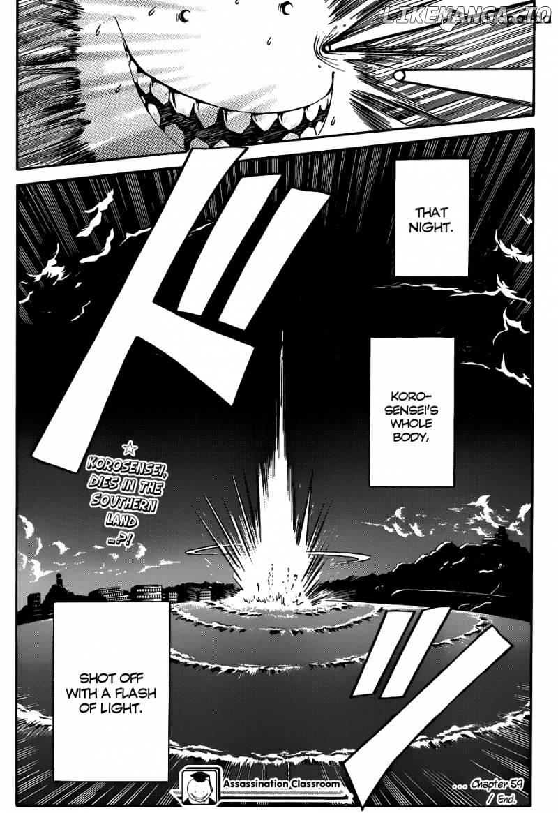 Ansatsu Kyoushitsu chapter 59 - page 21