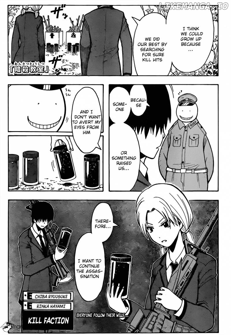 Ansatsu Kyoushitsu chapter 144 - page 1