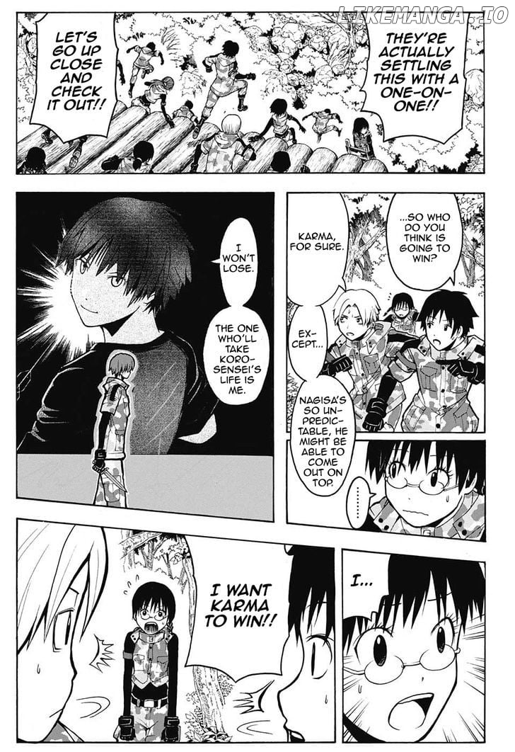 Ansatsu Kyoushitsu chapter 147 - page 8