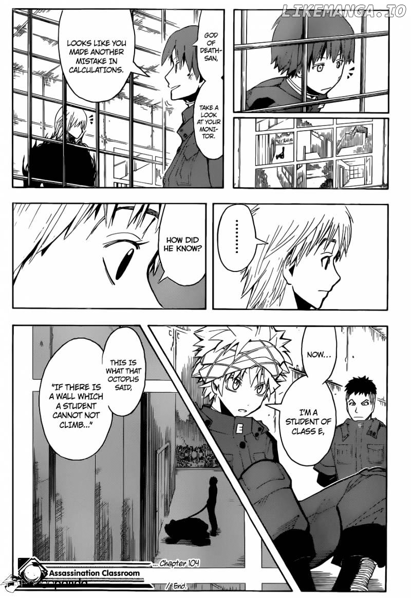 Ansatsu Kyoushitsu chapter 104 - page 19